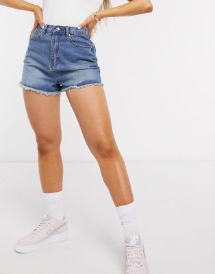 asos jean shorts
