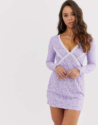 purple dress pretty little thing