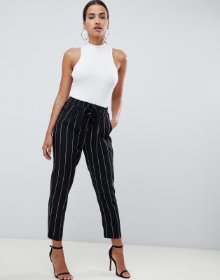 pinstripe trousers pretty little thing