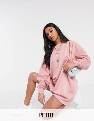 asos pink jumper dress