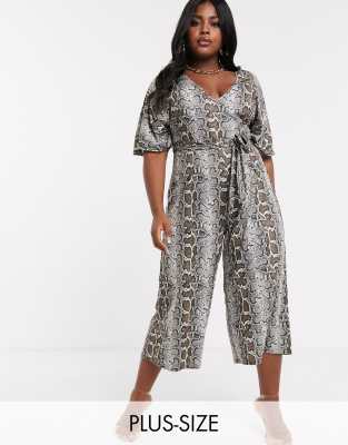 pretty little thing plus size jumpsuits