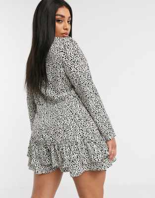 asos dalmatian dress