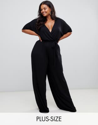 plus size kimono jumpsuit