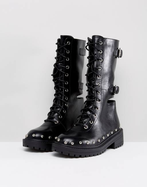 Pretty little 2025 thing studded boots