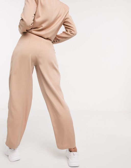 Prettylittlething Women's Double Belt Loop Suit Pants