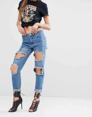ripped jeans pretty little thing