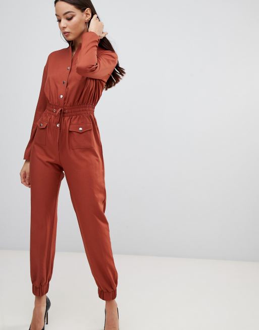 Pretty little thing store utility jumpsuit