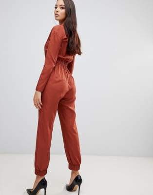 pretty little thing utility jumpsuit