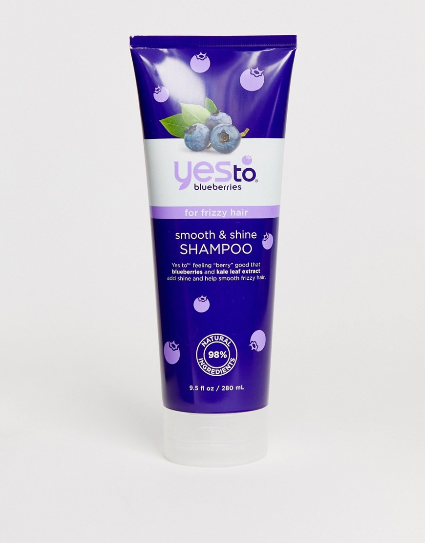 фото Придающий гладкости и блеска шампунь для непослушных волос yes to blueberries-бесцветный