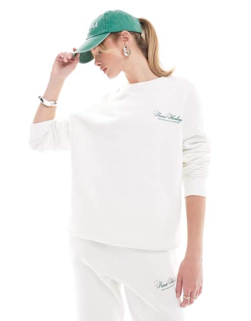 Prince – Heritage – Gräddvit sweatshirt, del av set