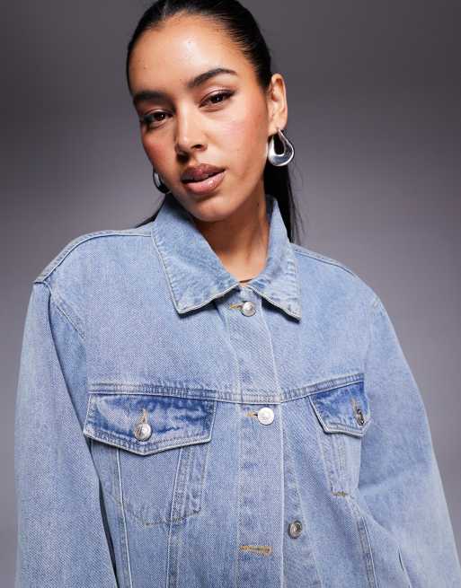 Princess Polly デニムジャケット Princess Polly All You Need oversized denim jacket in blue
