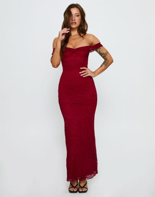red princess dress Wine Red Elegant Princess Gown, Handmade Off Shoulder Ball Gowns, Part 8 Years (140cm) 72 28.35 68 26.77 58 22.83 9 Princess Red Beaded Quinceanera Dresses