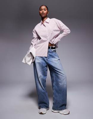Princess Polly Belize Pocket Detail Shirt In White