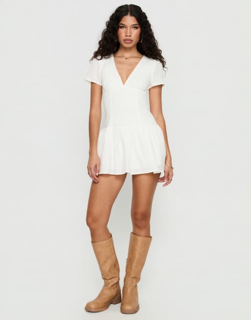 princess polly high neck white dress You Can Maxi Dress | White | Womens
