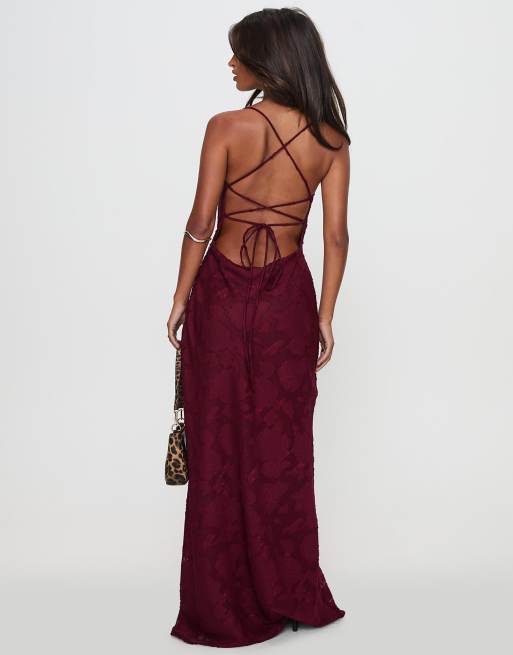 chinese dress ladies Strappy Back Maxi Dress – Browela