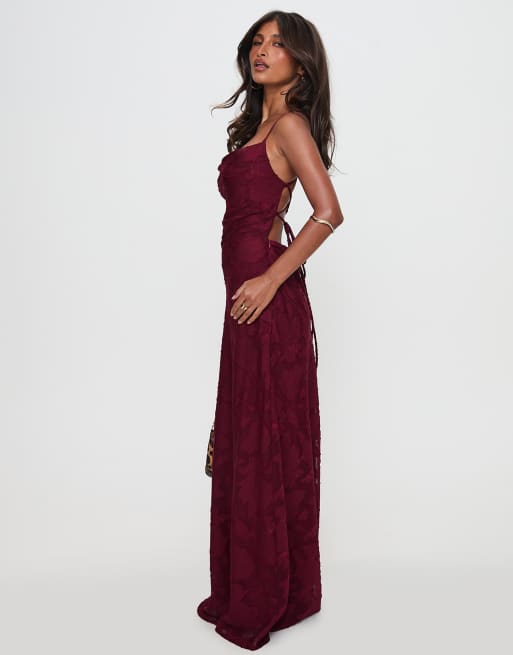 open lace back dress Celena Mini Dress Purple main image 0
