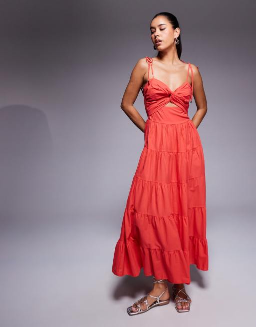 white christmas dresses Nellie Maxi Dress | White | Womens main image 1