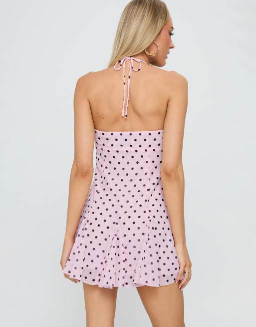princess polly pink short dress Ramie Strapless Mini Dress | DUSTY PINK | Womens