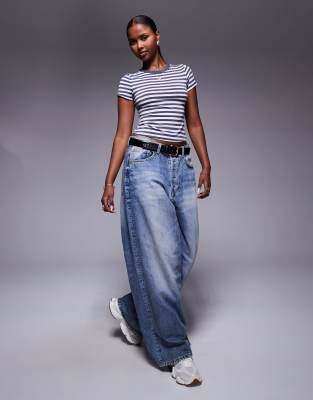 Princess Polly Floryra Cropped Baby Tee In Multi