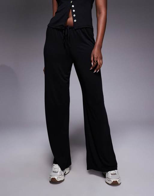 Princess Polly - Gavrielle - Pantalon ample d'ensemble à cordon de serrage - Noir, 2 de 5