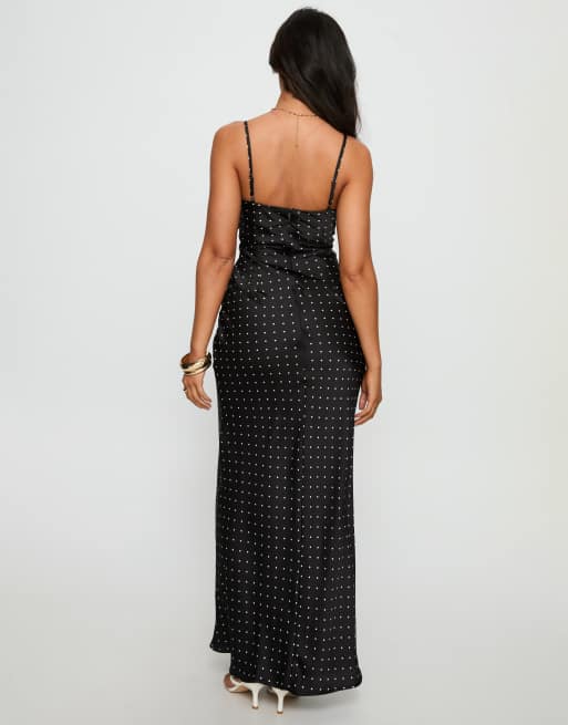 princess polly polka dot lace dress Princess Polly | Dresses | Princess Polly Down With Love Polka Dot Lace  Asymmetrical Midi Dress Size 2