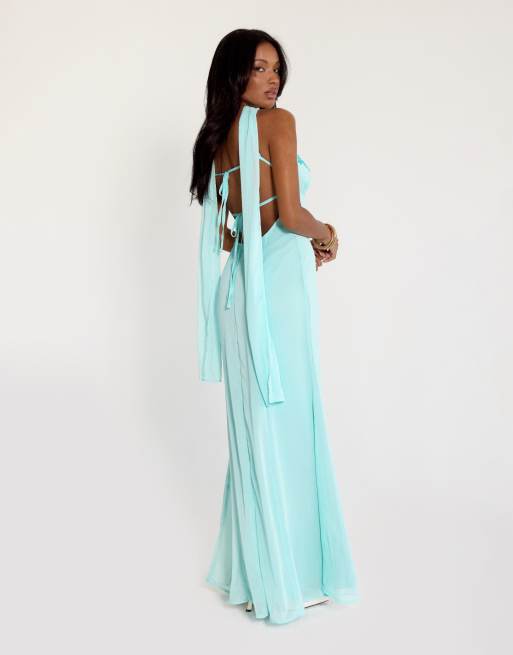 jadira scarf maxi dress Jadira Scarf Maxi Dress | Purple | Womens