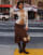 Princess Polly Lewish ruched detail pleated low rise midi skirt in chocolate