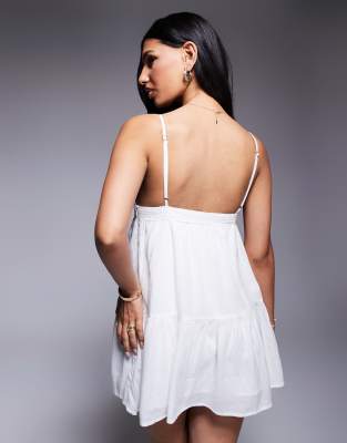 Nicoletta Mini Dress White, US 8 / White