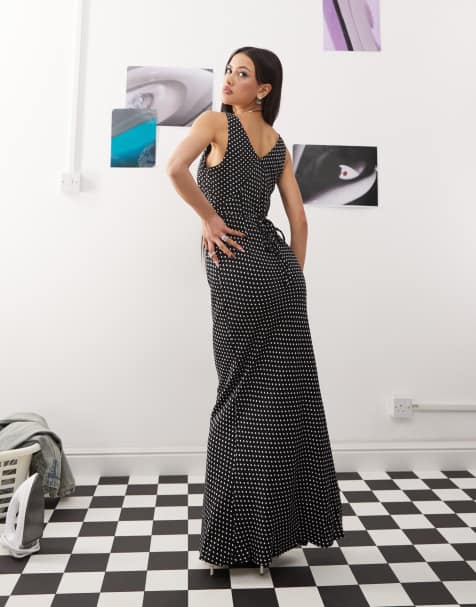 Polka Dot Dresses | Black & White Polka Dot Dresses | ASOS