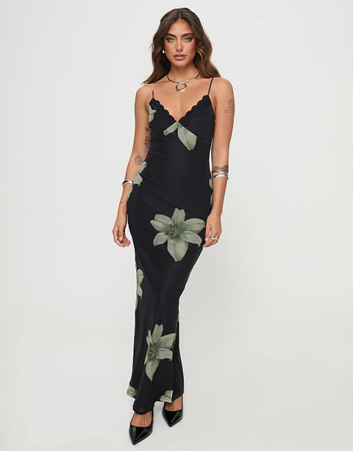 formal dresses princess polly Nellie Maxi Dress | White | Womens 93% reclaimed polyester 7% elastane Prom Dress Princess Polly