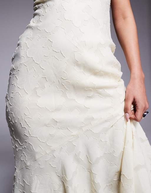 open lace back dress Delamere Mini Dress White Burnout
