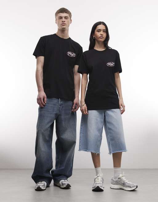 PRNT Better luck next life relaxed t-shirt in black, 4 of 4
