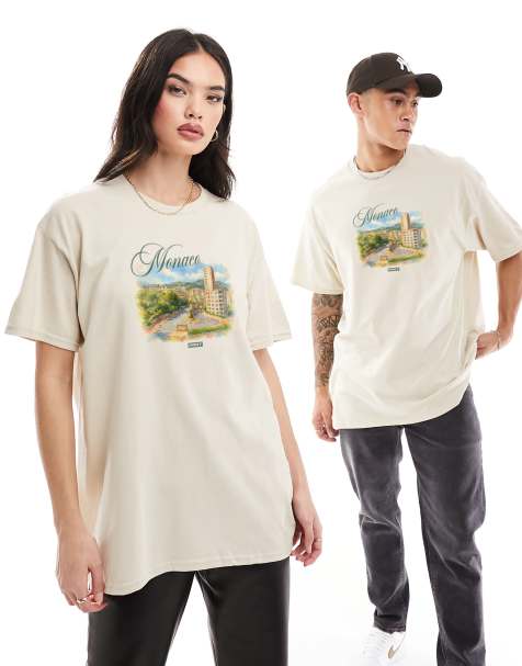 PRNT  Circuit view t-shirt in sand - view 1