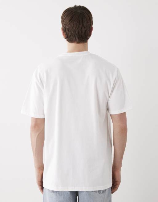 PRNT Fifa world cup usa mascot relaxed fit t-shirt in white, 4 of 4