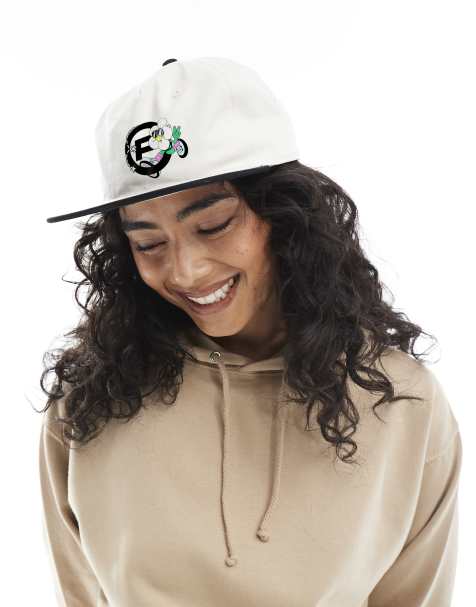 PRNT Flower mascot cap in black/natural - view 1
