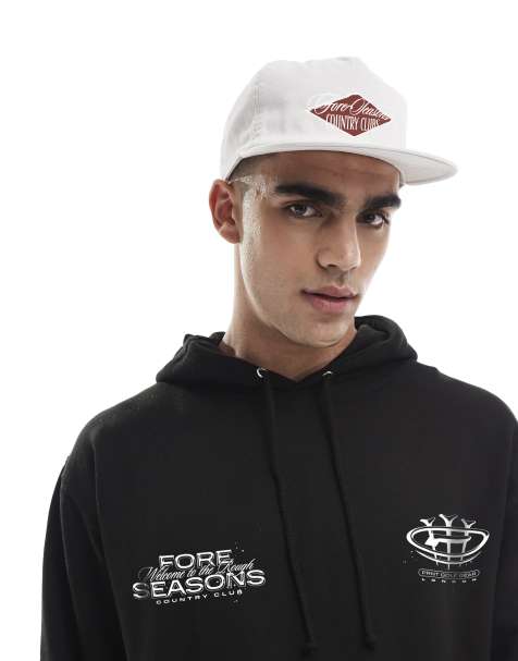 PRNT Fore seasons five panel cap in light grey - view 1