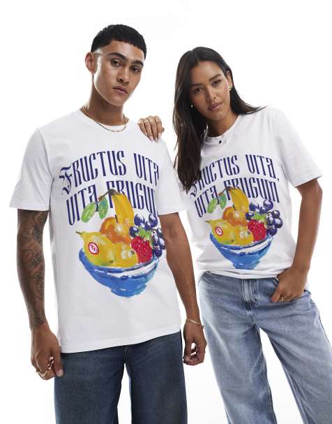 PRNT fructus t-shirt in white - view 1