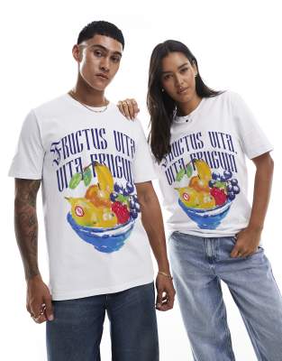 PRNT fructus t-shirt in white  