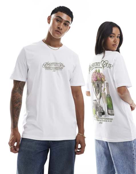 PRNT kingsbury cup t-shirt in white - view 1