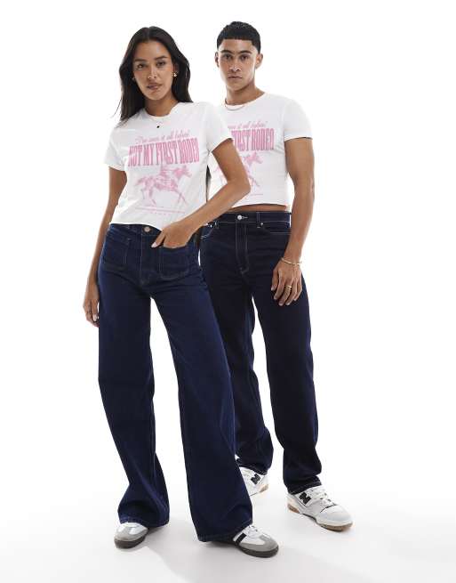 PRNT Not my first rodeo crop front print crop t-shirt in white , 2 of 4