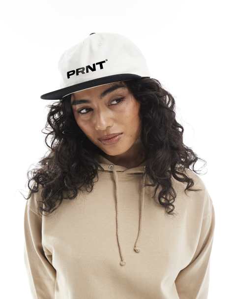 PRNT Prnt logo cap in black/natural - view 1
