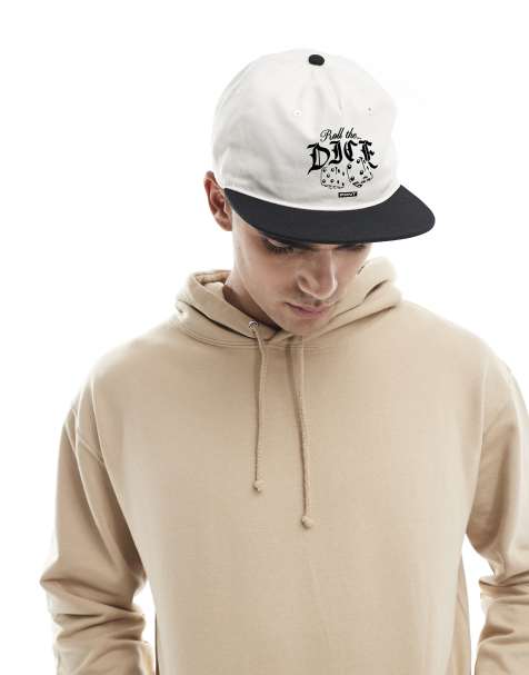 PRNT Roll the dice cap in black/natural - view 1