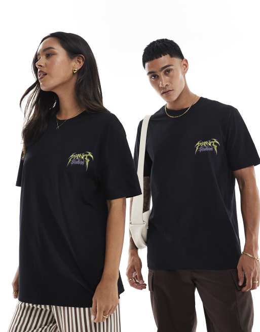 PRNT Snake skull relaxed t-shirt in black, 4 of 4
