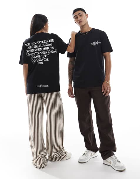 PRNT soho & marylbone t-shirt in black - view 1