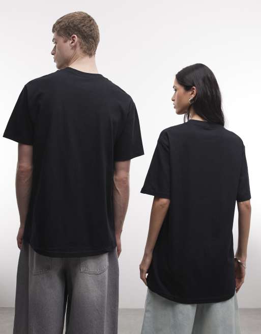 PRNT Space jam space relaxed t-shirt in black, 4 of 4