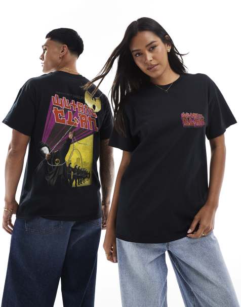 PRNT x Wu-Tang Clan movie relaxed fit t-shirt in black - BLACK