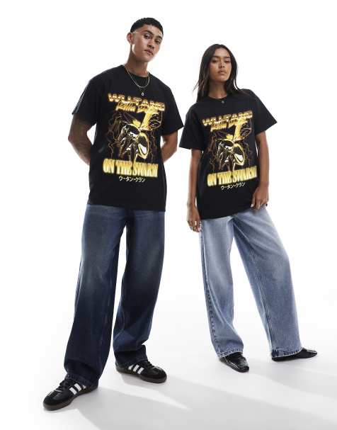 PRNT x Wu-Tang Clan swarm relaxed fit t-shirt in black - BLACK