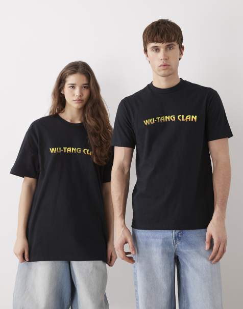 PRNT x Wu-Tang Clan training relaxed fit t-shirt in black - BLACK