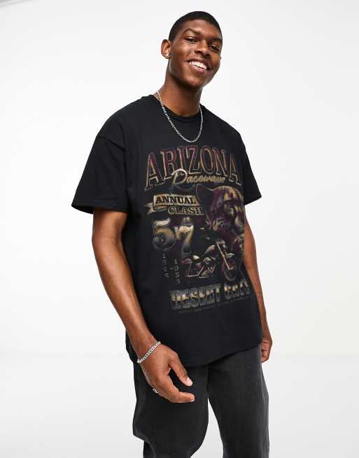 PRNT x ASOS Arizona graphic t-shirt in black