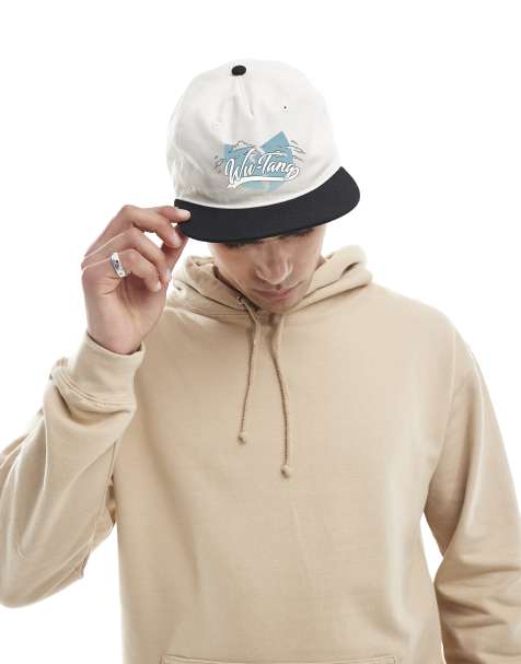 PRNT x Wu-Tang Clan cloud cap relaxed fit cap in black/natural - BLACK - view 1